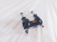 Harley Davidson Sportster 883 & 1200 & Dyna Black Handlebar Bar Riser Clamps - C3 Cycle