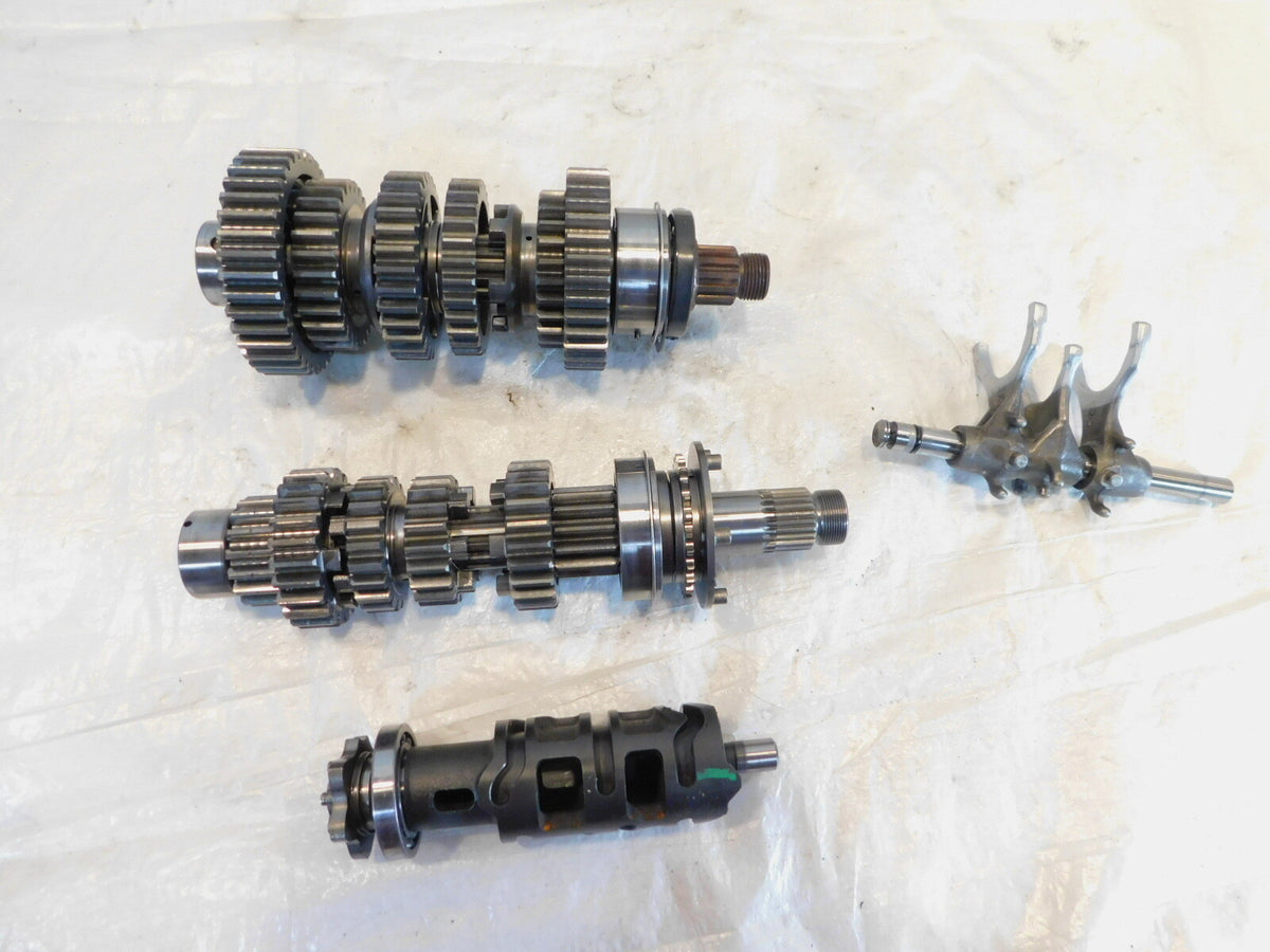 Triumph Daytona 600 TT600 Speed Four Transmission Gears & Shifter Drum w/ Forks - C3 Cycle