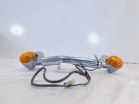 Victory Sport Deluxe Standard V92 Cruiser Front Turn Signal Indicators & Bracket - C3 Cycle
