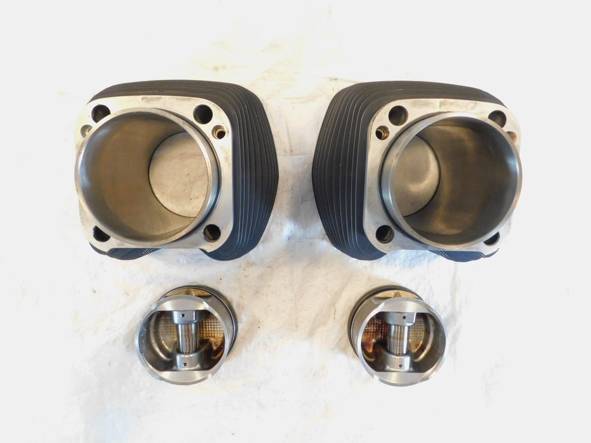 Harley Davidson Twin Cam Touring Dyna & Softail Engine Pistons & Black Cylinders - C3 Cycle