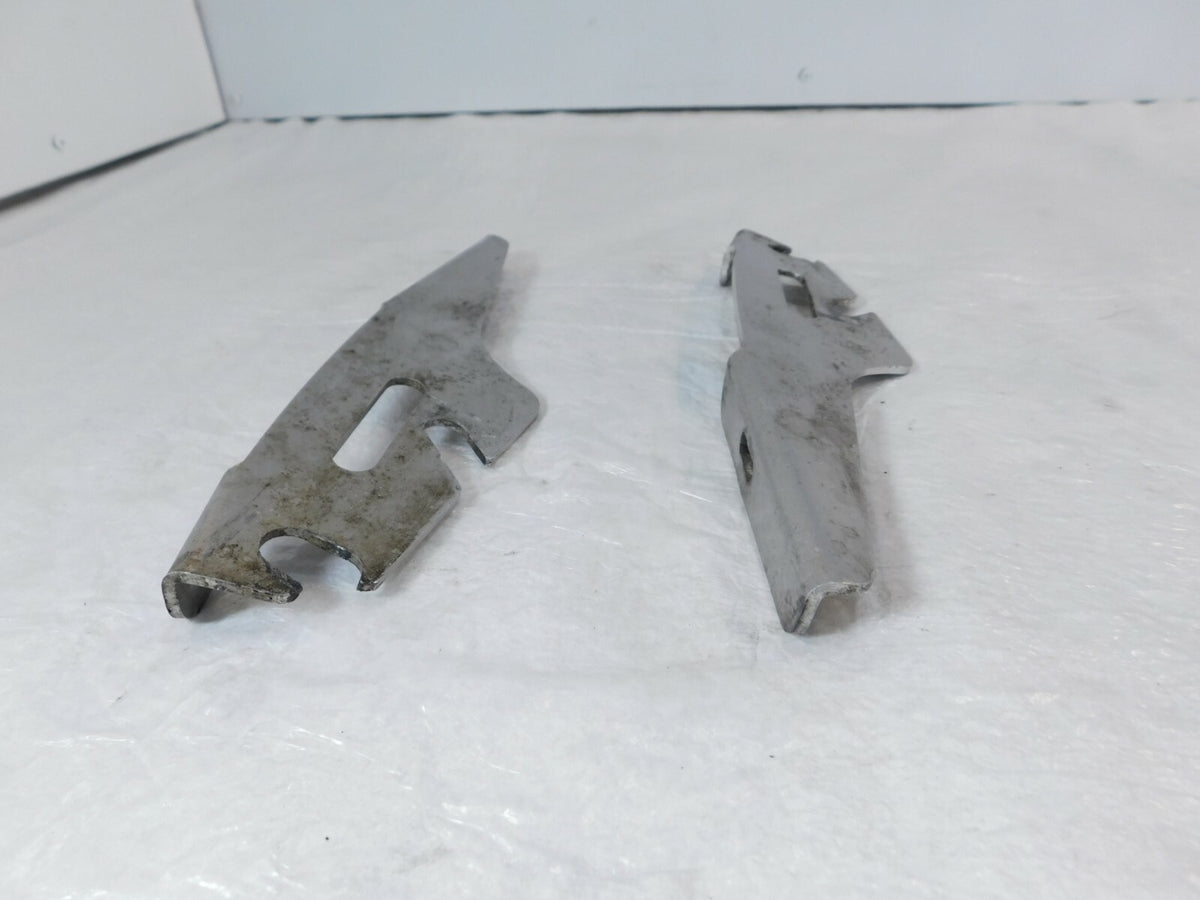 2 Harley Davidson Softail or Dyna 41mm Windscreen Windshield Mount Brackets - C3 Cycle
