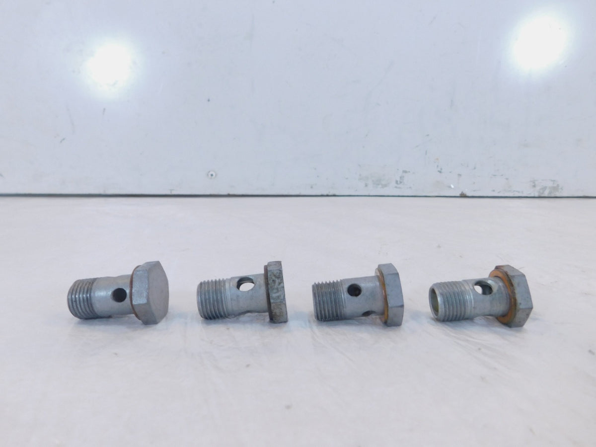 BMW F650 F650GS F650CS & R1200C R1200 Oil Pipe Hose Hollow Banjo Bleeder Bolts - C3 Cycle