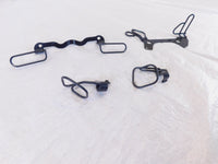 Yamaha V-Star 1100 XVS1100 Classic Silverado Cable Hose & Wire Guide Bracket Lot - C3 Cycle