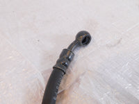 1991-1998 Honda Nighthawk CB750 Black Front Brake Caliper Rubber Hose Line Pipe - C3 Cycle