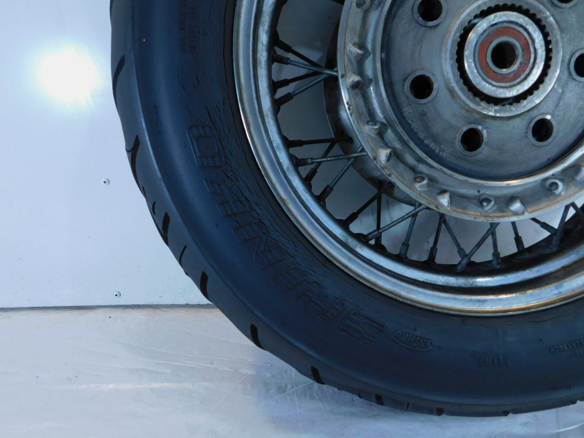 Kawasaki Vulcan 1500 Drifter Classic FI VN1500 Laced Silver Rear Wheel Rim & Hub
