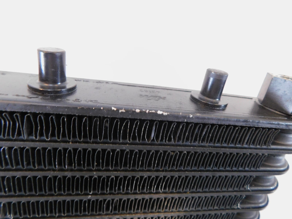 Triumph America & Speedmaster OEM Black Engine Motor Cooling Oil Cooler Radiator - C3 Cycle