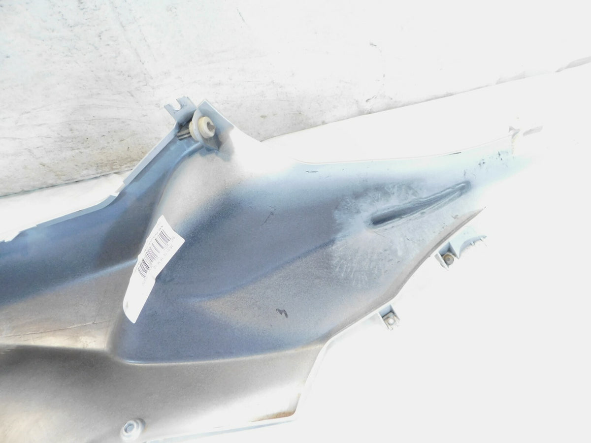 2008-2016 BMW K1300S Silver Left Side Fuel Tank Fairing Cowling Trim Panel - C3 Cycle