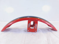 Harley Davidson Sportster 883 & 1200 & Dyna Red & Black Front Wheel Cover Fender - C3 Cycle