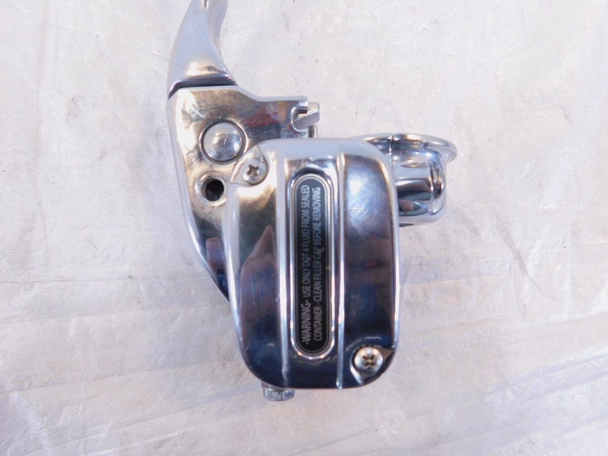 Harley CVO Chrome Road King Street Electra Glide Chrome Master Cylinder & Lever - C3 Cycle