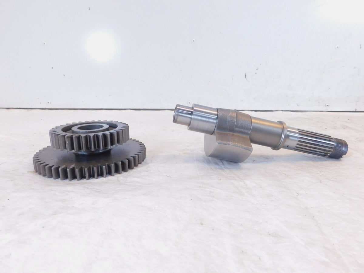 Honda VTX1300C VTX1300R OEM Rear Crank Shaft Crankshaft Balancer w/ Primary Gear