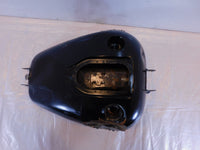 10-17 Harley Davidson Dyna Wide Glide & Street Bob Black Fuel Gas Tank - DENTED - C3 Cycle