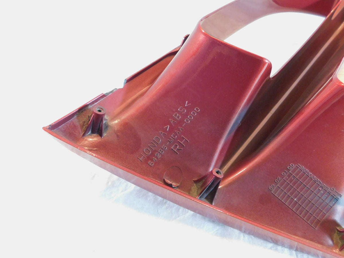 2001-2010 Honda GL1800 Goldwing 1800 Red Right Louver Fairing Cowling Plastic - C3 Cycle
