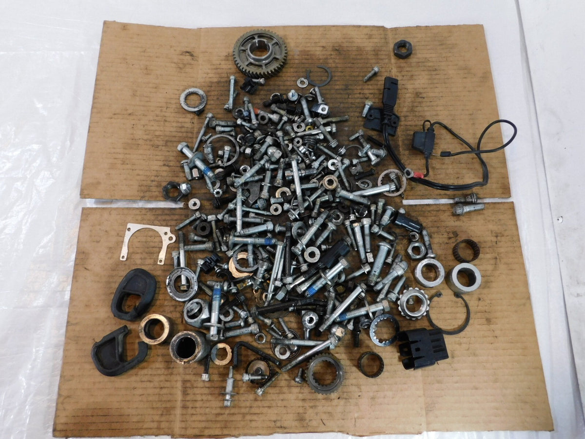 2016 Harley Davidson Dyna FXDB Street Bob Engine Nut Bolt Brackets Parts Box Lot - C3 Cycle