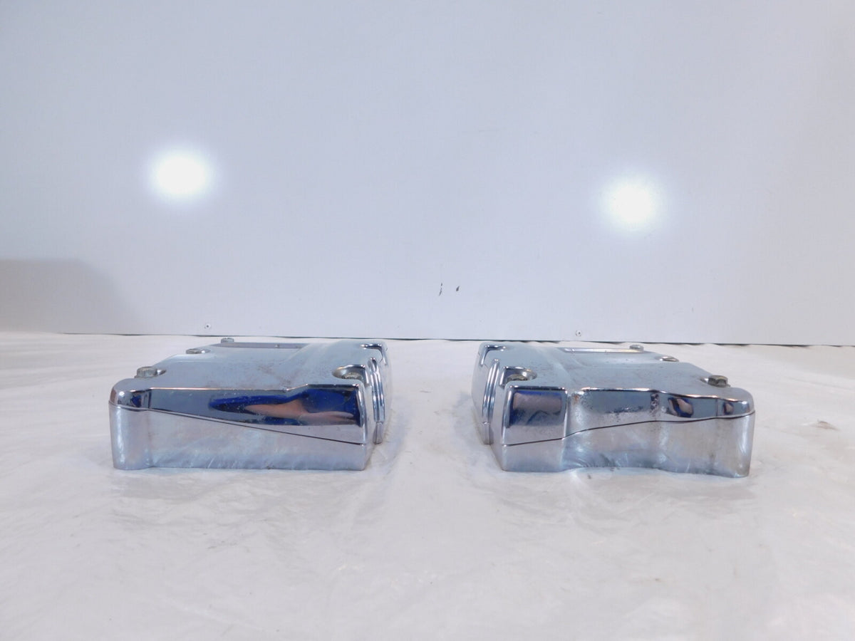 Harley Davidson Touring Dyna & Softail Chrome Cylinder Head Rocker Boxes - C3 Cycle