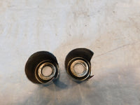1986 1987 Harley Davidson Sportster XLH 1100 Chrome Upper Top Shock Bolt Covers - C3 Cycle