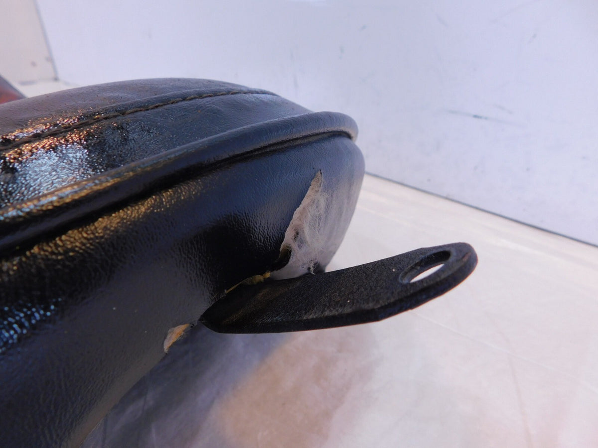 Harley Davidson Dyna FXDB Street Bob Black & Red Snakeskin Front Rider Seat - C3 Cycle