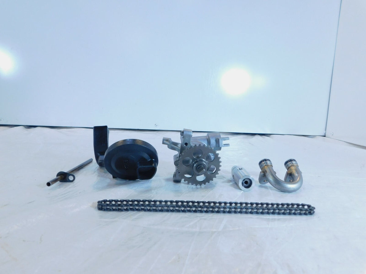 Yamaha YZFR6 YZF R6 FZ6 FZ-6 Engine Motor Oil Pump Assembly Set W/ Chain & Pipes - C3 Cycle