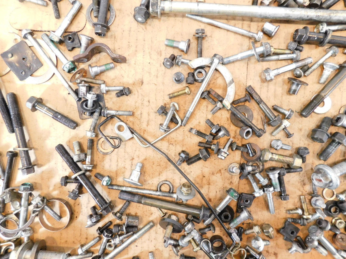 1999 99 Honda ST1100 ST 1100 Misc Engine Motor Nuts Bolt Brackets Parts Box Lot - C3 Cycle