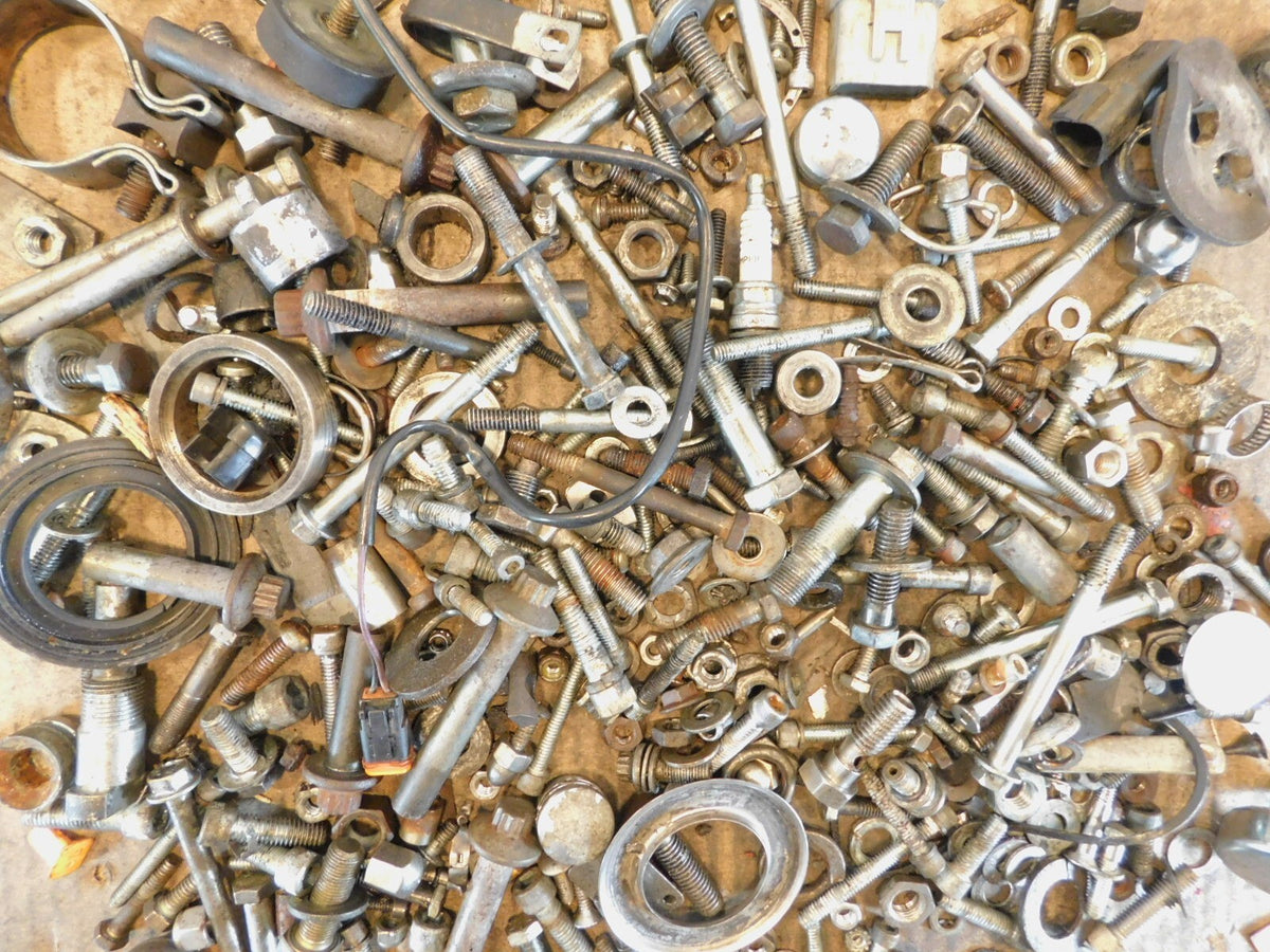 1995 95 Harley Davidson Sportster 1200 Hardware Nut Bolt Brackets Parts Box Lot