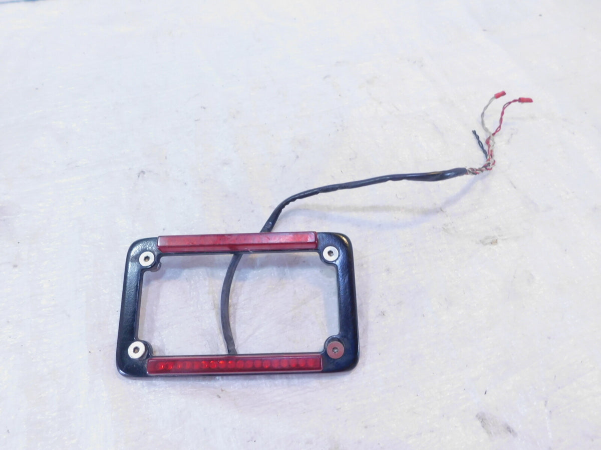 2003 2004 2005 Yamaha FJR1300 FJR1300A Lighted Rear License Plate Holder Frame - C3 Cycle