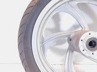 2008-2009 Victory Vision Touring Silver Cast Front Wheel Rim with Tire - C3 Cycle