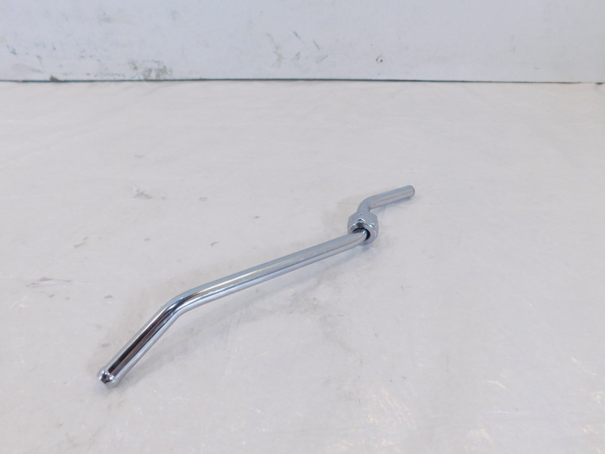 04-06 Harley Davidson Screamin Eagle CVO Electra Glide Chrome Oil Vent Hose Pipe - C3 Cycle