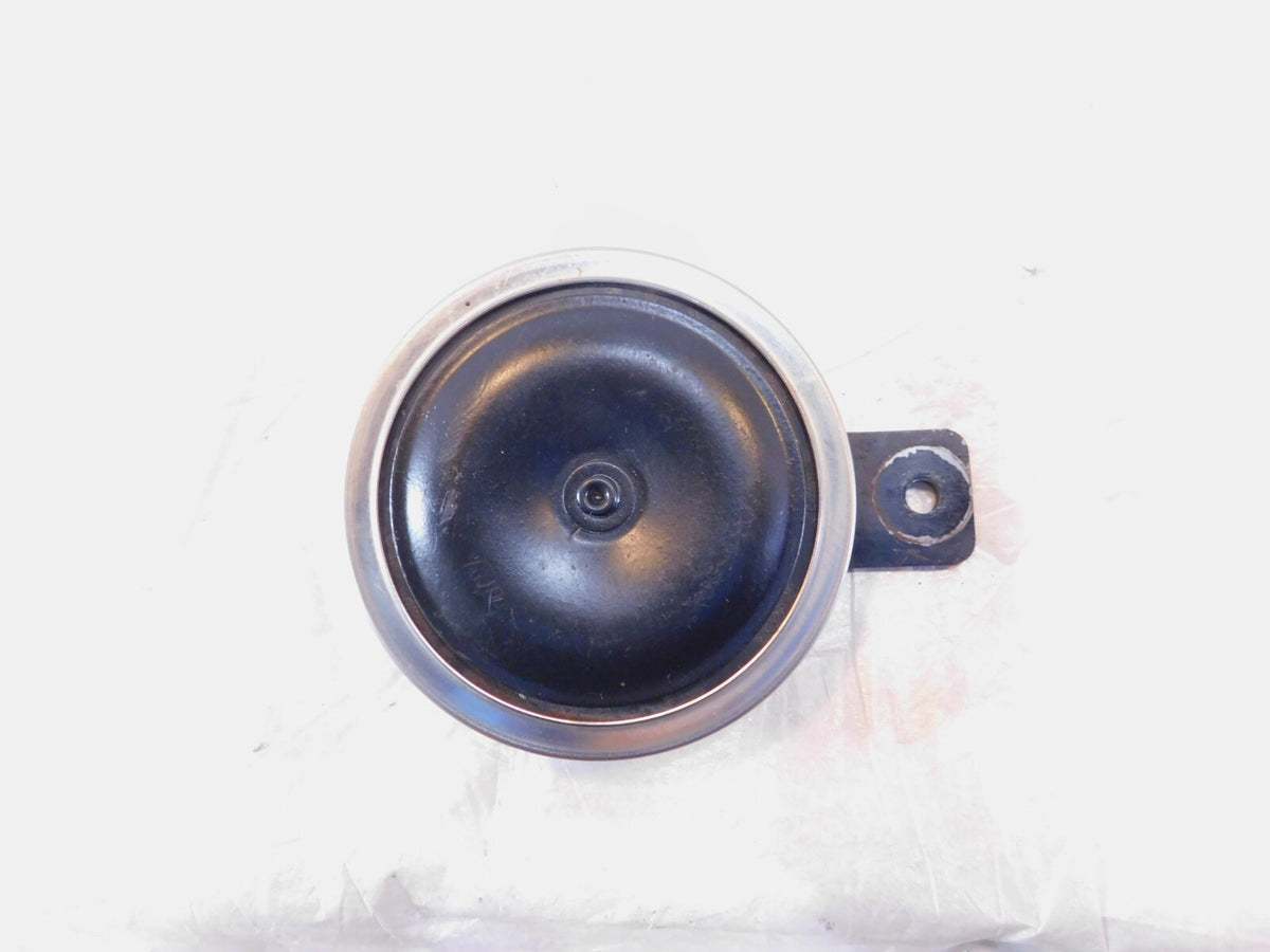 1983 83 Honda GL650 Silverwing 650 Black Low Tone Signal Horn & Mount Bracket - C3 Cycle