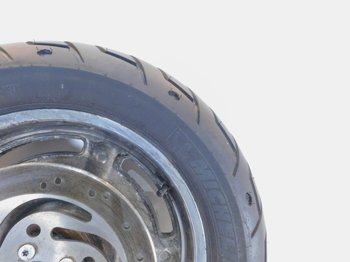 2009 & 2010 Harley Davidson Sportster XL1200C Custom Chrome Cast Rear Wheel - C3 Cycle