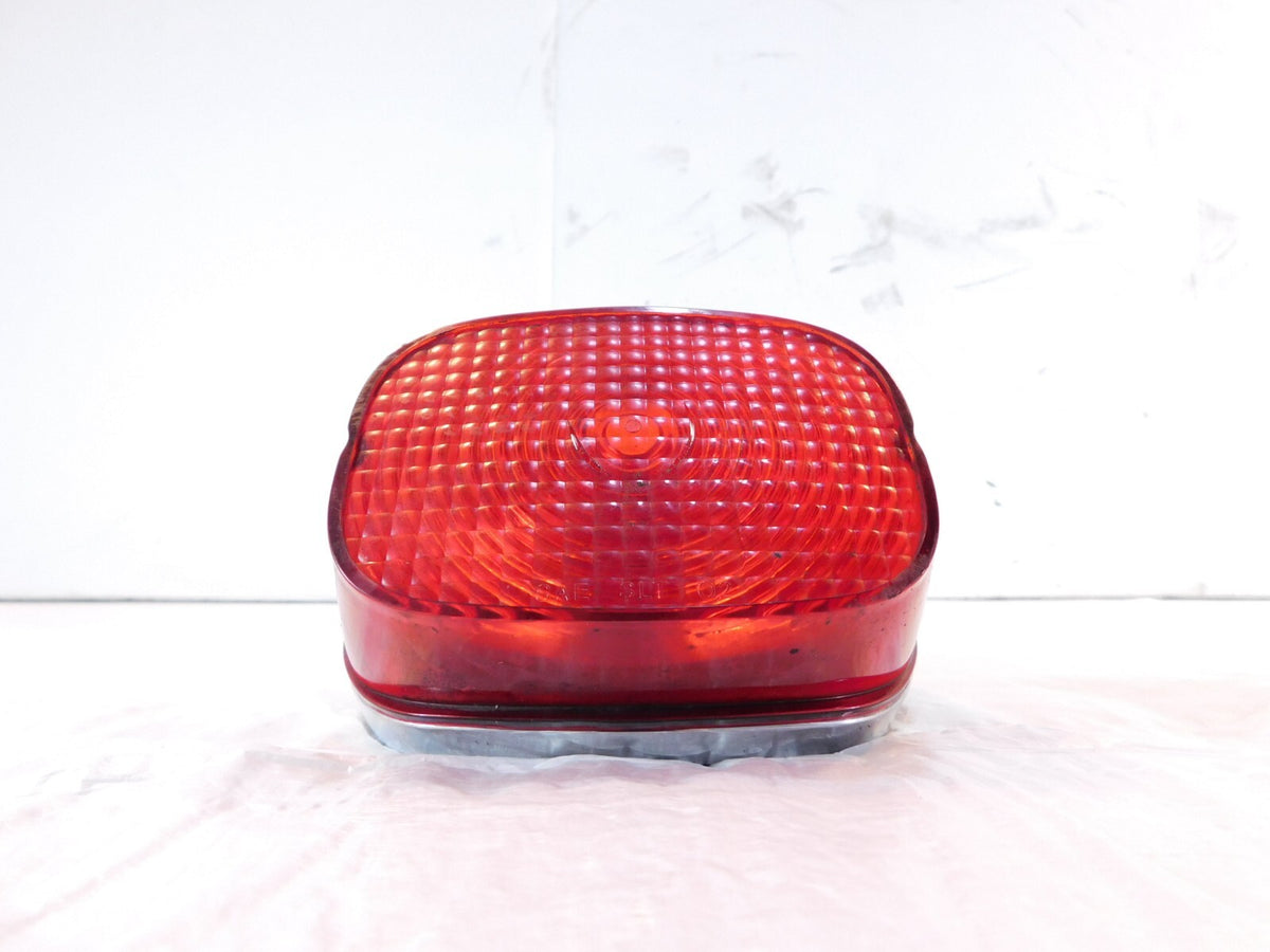 Harley Touring Dyna Softail Sportster Rear Tail Brake Light & Backplate -CRACKED - C3 Cycle