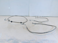 2019-2022 Can-Am Ryker 600 900 Rally ABS Silver Front Brake Hose Pipe Lines Lot - C3 Cycle