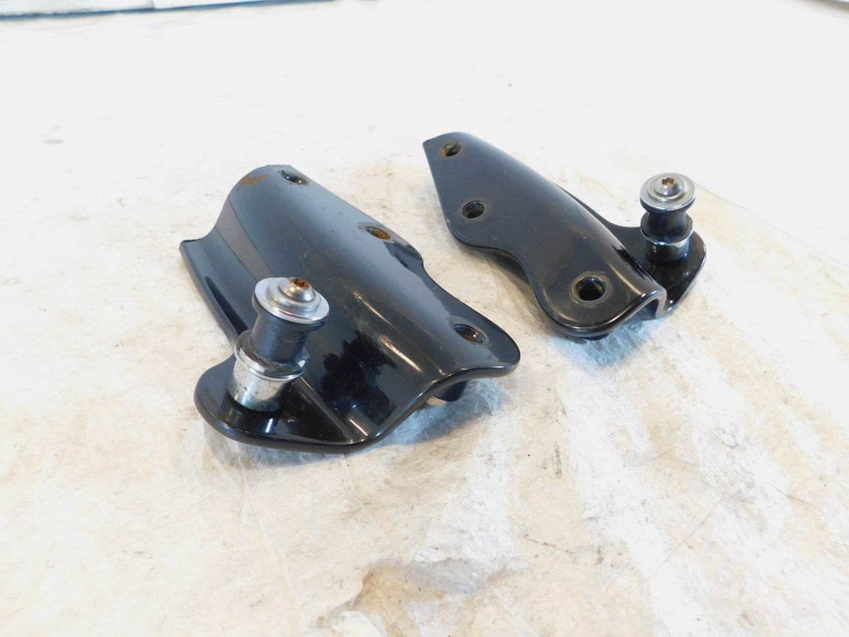 Harley Road King Street Glide Detachable Sissybar Tour Pak Mount Docking Plates - C3 Cycle