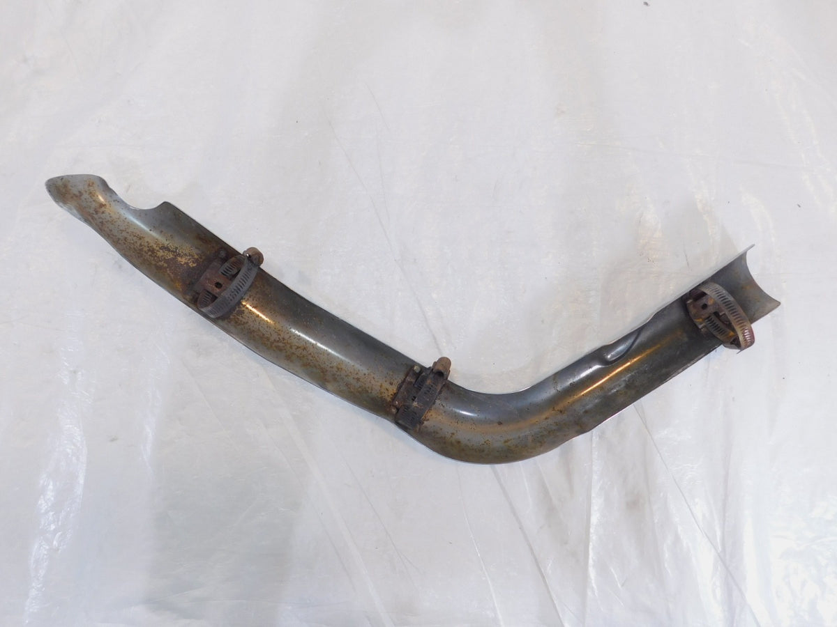 Harley Davidson FXD Dyna Front Exhaust Header Pipe Chrome Heat Shield Cover - C3 Cycle