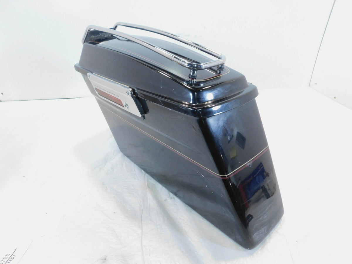 Harley Davidson Touring Road King Street & Electra Glide Black Left Saddlebag - C3 Cycle