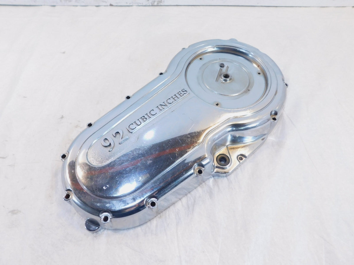 Victory Deluxe & Standard V92 Cruiser Chrome Engine Motor Left Primary Cover - C3 Cycle