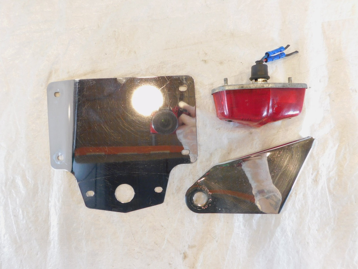 Harley Davidson Ironhead Sportster 900 1000 Side Mount License Plate Bracket Lot - C3 Cycle
