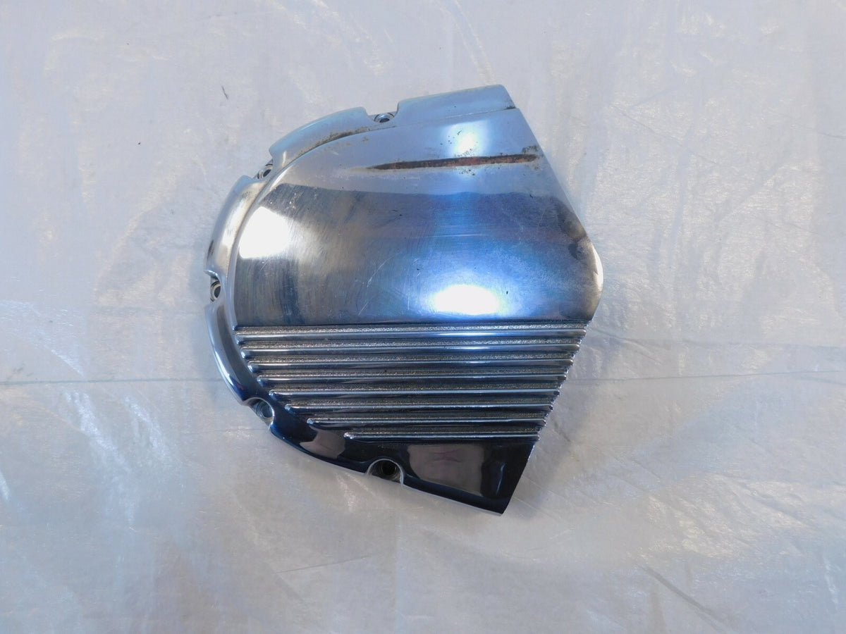 99 Victory V92 Standard Cruiser Chrome Front Transmission Sprocket Pulley Cover - C3 Cycle