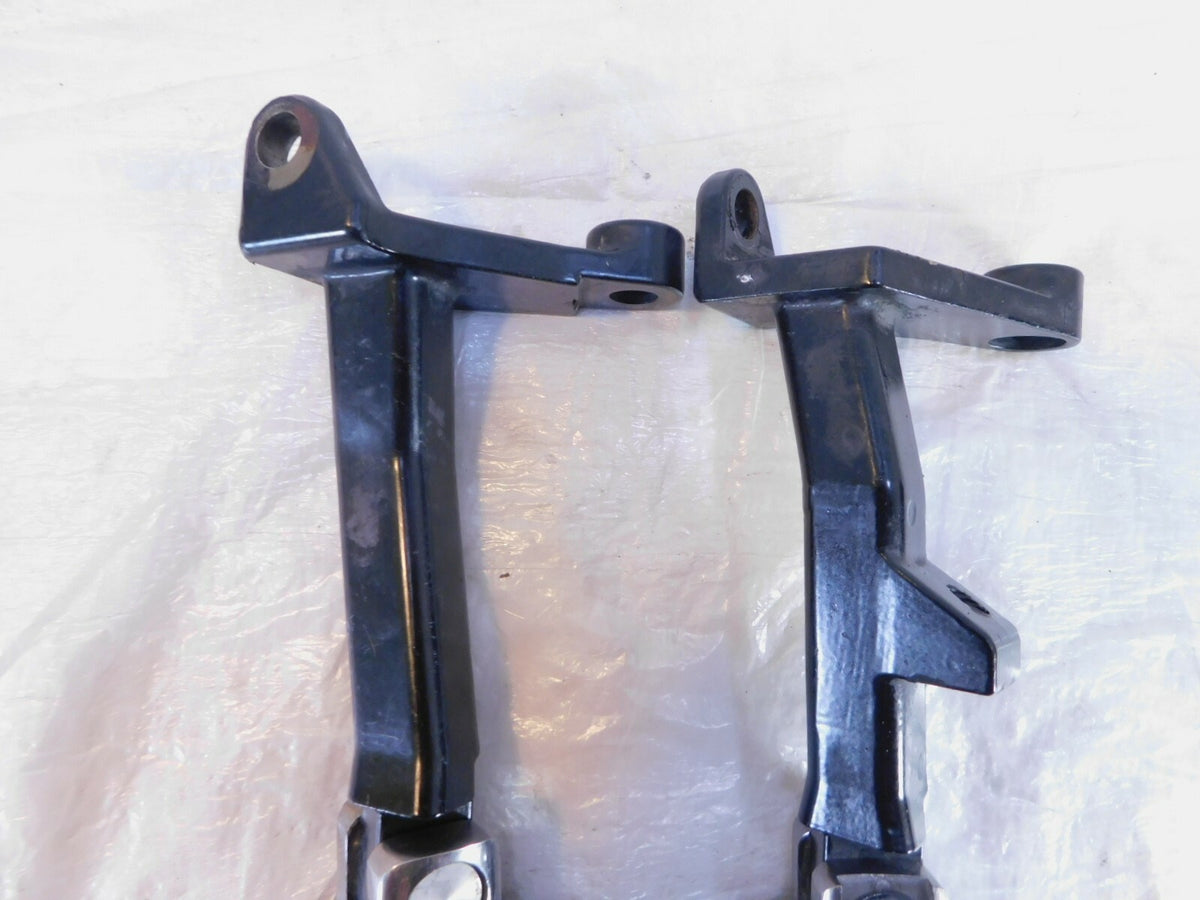 Victory V92 Cruiser Rear Passenger Left & Right Footrest Footpegs Mount Brackets - C3 Cycle