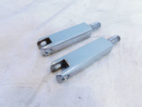 Harley EVO FXR EVO Dyna Chrome Front Highway Footpeg Peg Mount Clevis Brackets - C3 Cycle