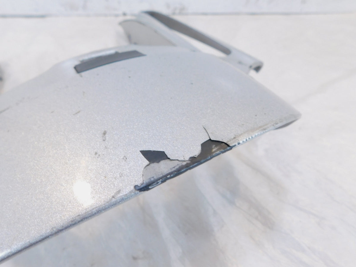 2009-2012 Harley Davidson Road Street Glide CVO Silver Rear Wheel Fender Fascia - C3 Cycle