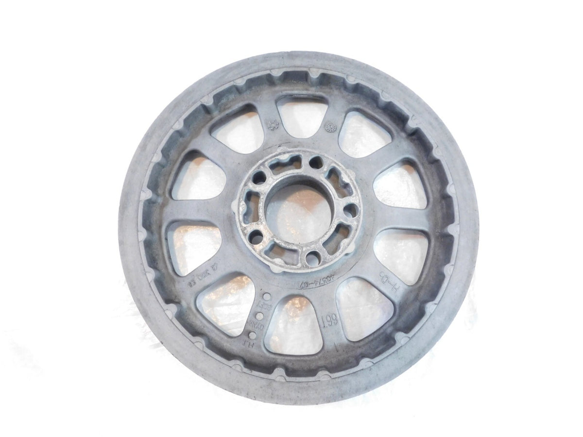 07-10 Harley Davidson Dyna Super Glide Silver Rear Wheel Sprocket Belt Pulley - C3 Cycle