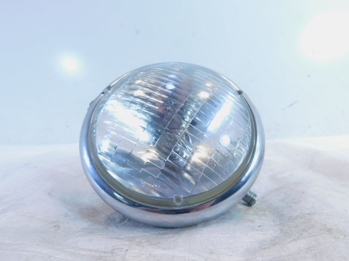 Harley Dyna Super Glide & Low Rider Black Headlight Head Lamp & Housing Bucket