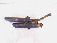 1994-2003 Honda VF750 VF750C Magna 750 Black Left Exhaust Header Pipe Mufflers - C3 Cycle