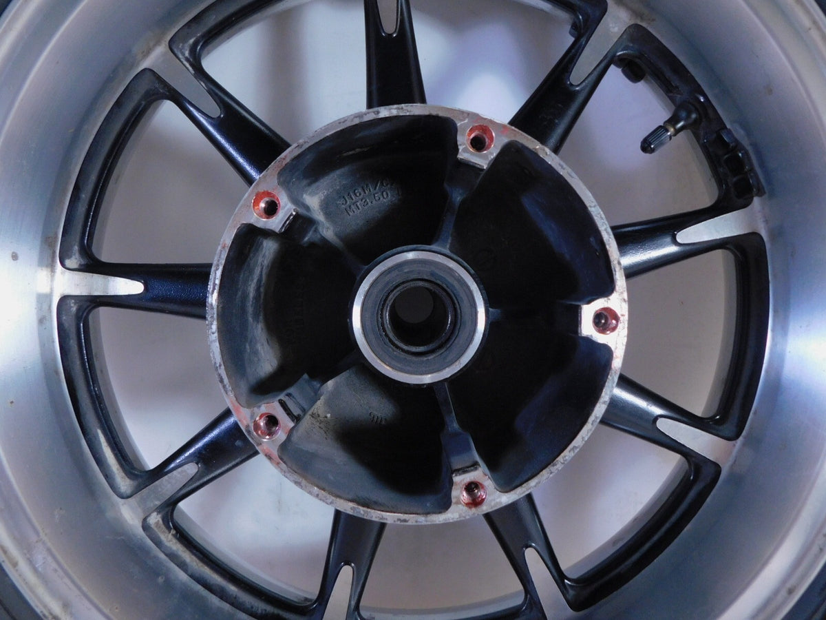 Kawasaki Vulcan 1700 Classic Nomad Voyager VN1700 Silver Front Wheel Rim & Tire - C3 Cycle