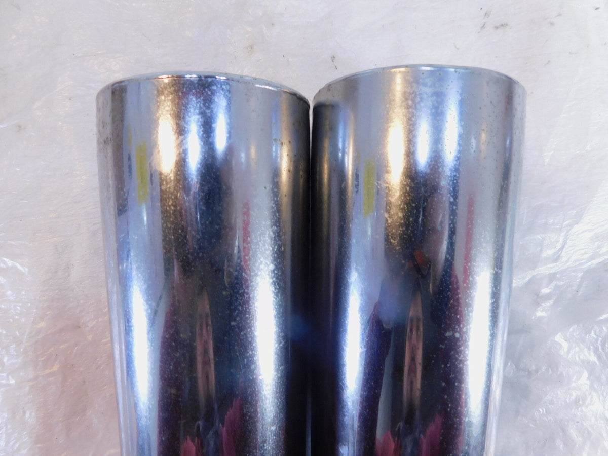 05-09 Suzuki Boulevard C90 VL1500 Chrome Front Left/Right Lower Fork Tin Covers - C3 Cycle