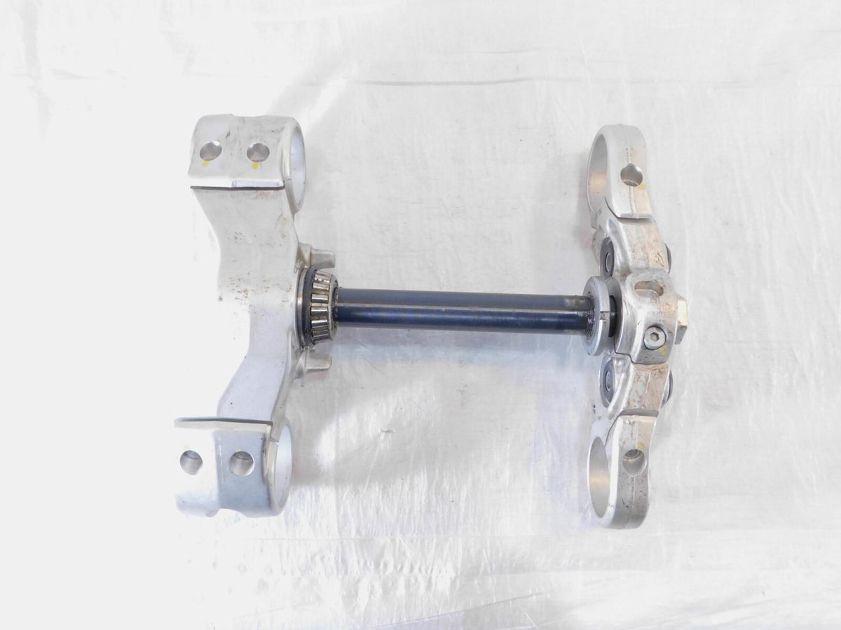 11-16 Aprilia Shiver 750 SL750 Front Fork Upper/Lower Triple Trees Steering Stem - C3 Cycle