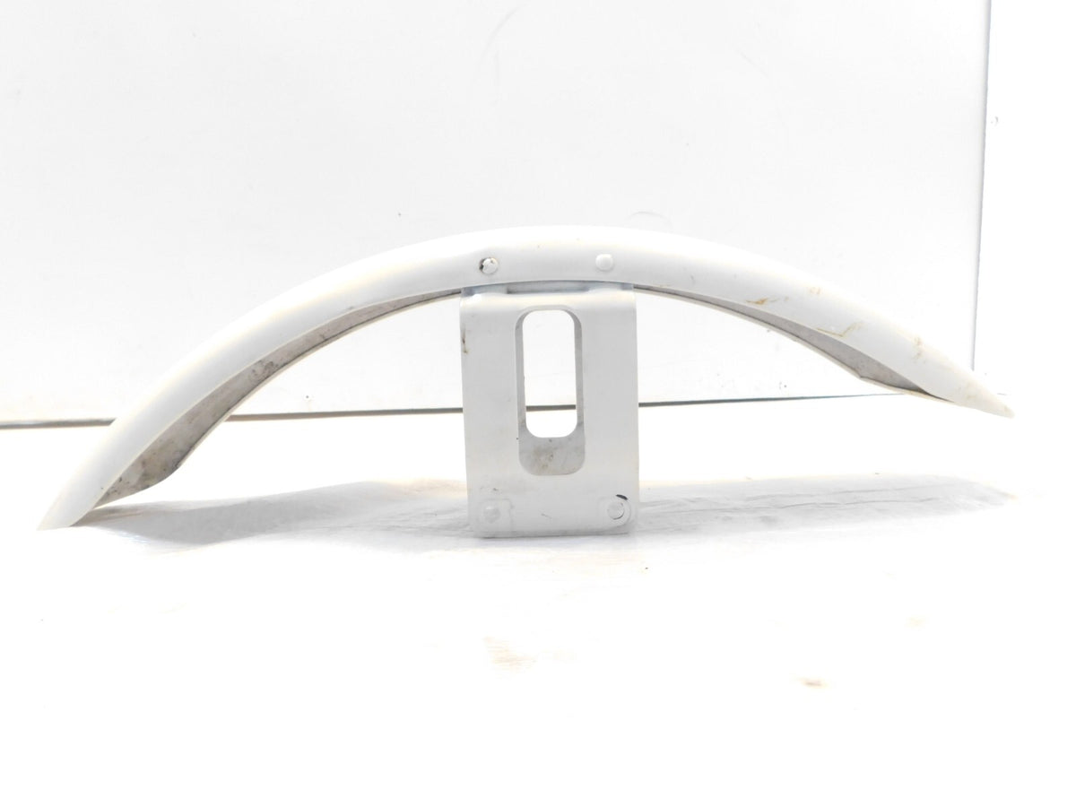 Harley Davidson Sportster 883 & 1200 White Front Wheel Cover Fender - C3 Cycle