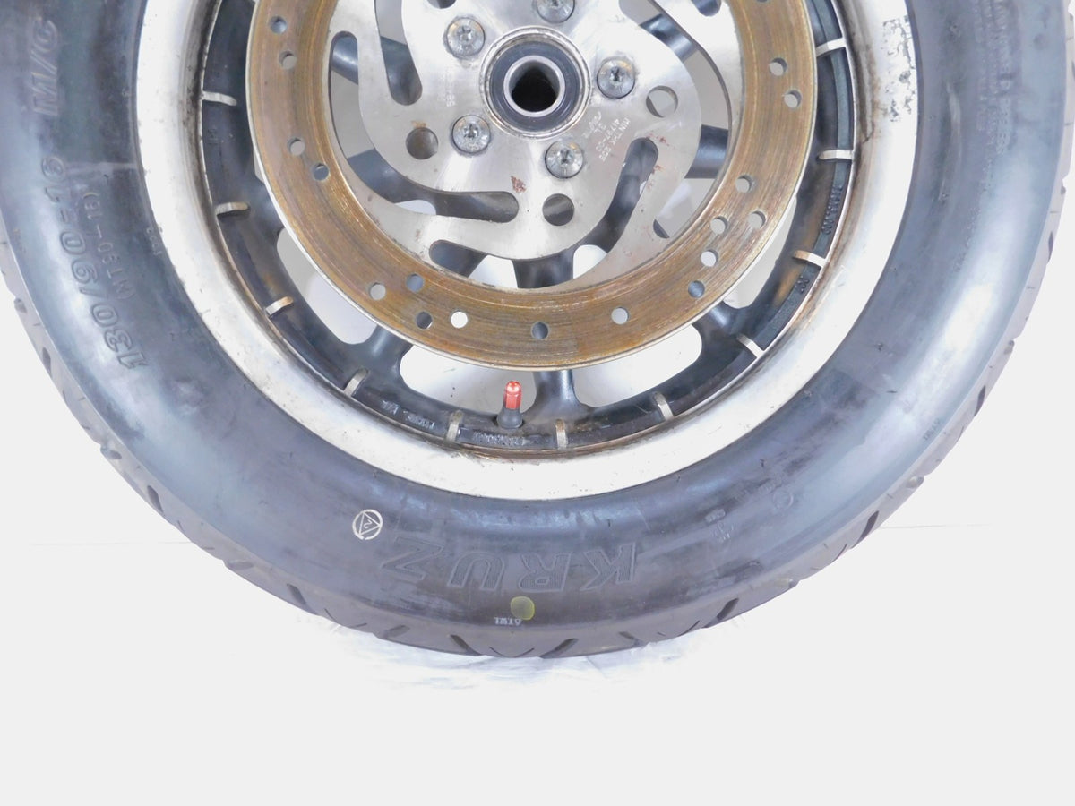 Harley Touring Road Street & Electra Glide Black Mag Cast Rear Wheel Rim & Tire - C3 Cycle