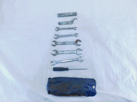Honda CB350K CB450K Scrambler CL350 350 Owners Wrench Tool Kit Lot w/\Bag Pouch - C3 Cycle