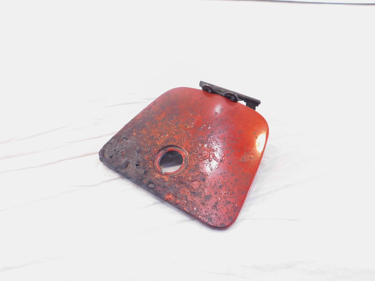 06-10 Honda GL1800 Goldwing 1800 Red Fairing Fuel Gas Petrol Tank Filler Door - C3 Cycle