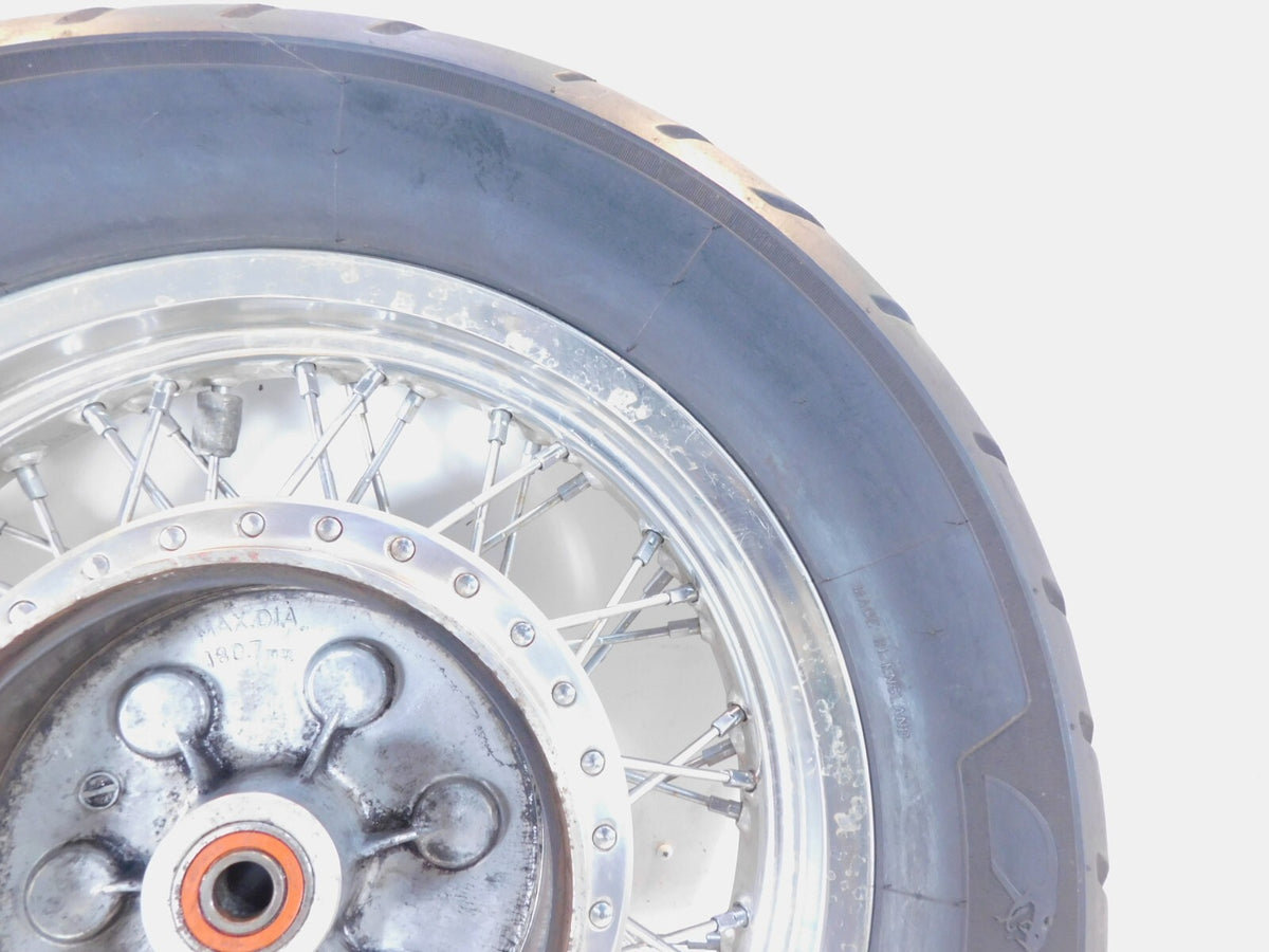 86-09 Suzuki VS800 Intruder 700 750 800 Boulevard S50 Rear Wheel Hub Rim & Tire - C3 Cycle